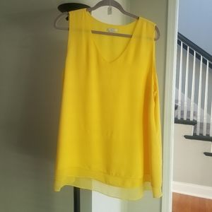 Yellow tank